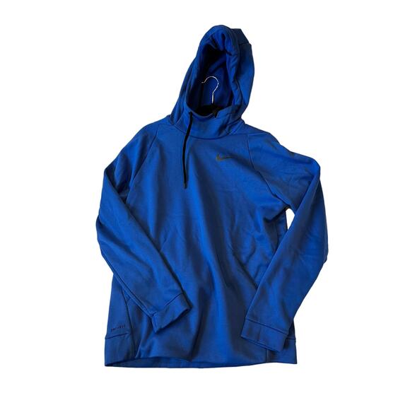 Nike Dri-Fit Blue Hoodie, Men's M - Picture 1 of 4